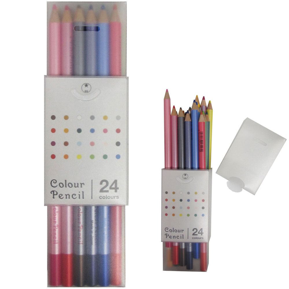 KS-TY24C　使いやすい色鉛筆　24色