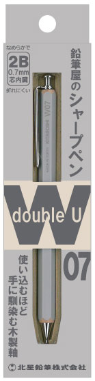 W07-600LGY　鉛筆屋のシャープペン　W07　薄灰